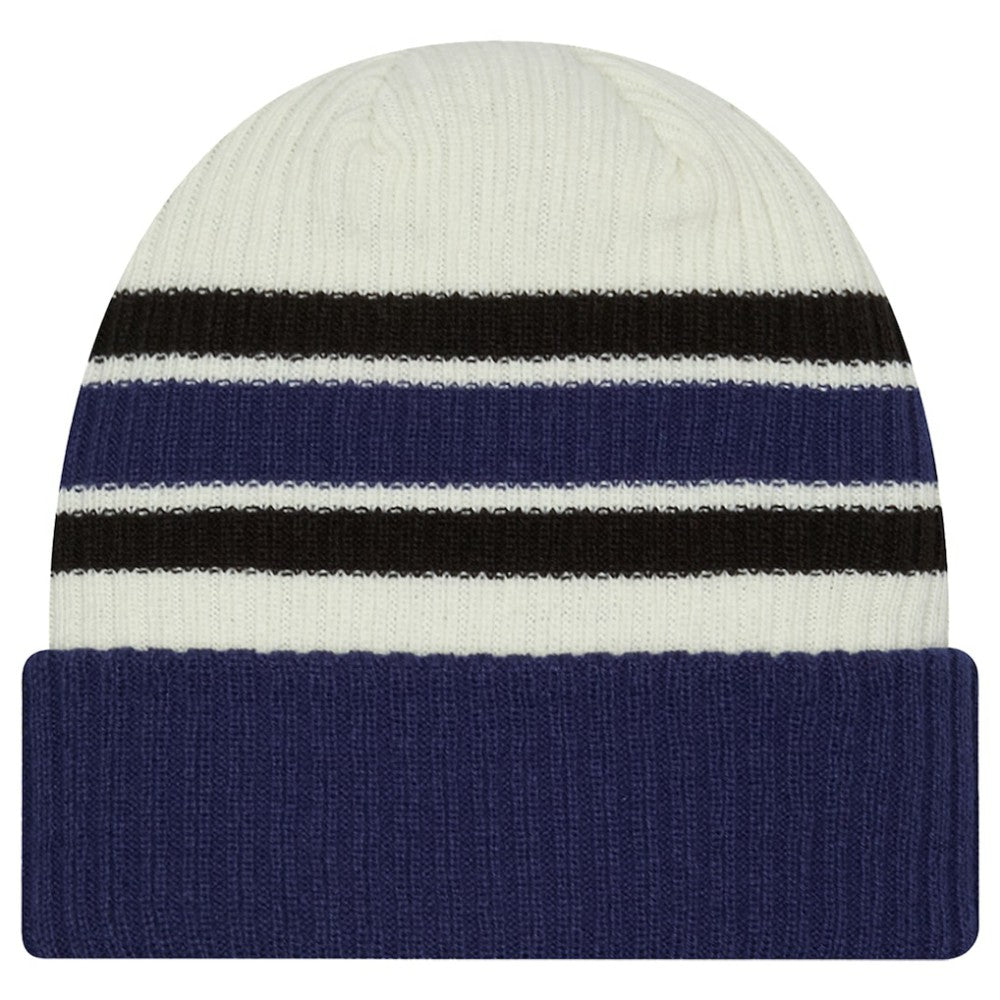 Tampa Bay Lightning New Era Vintage Cuffed Knit Hat Cream/Blue