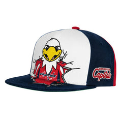 Washington Capitals Mitchell & Ness Youth Mascot Snapback Hat Navy