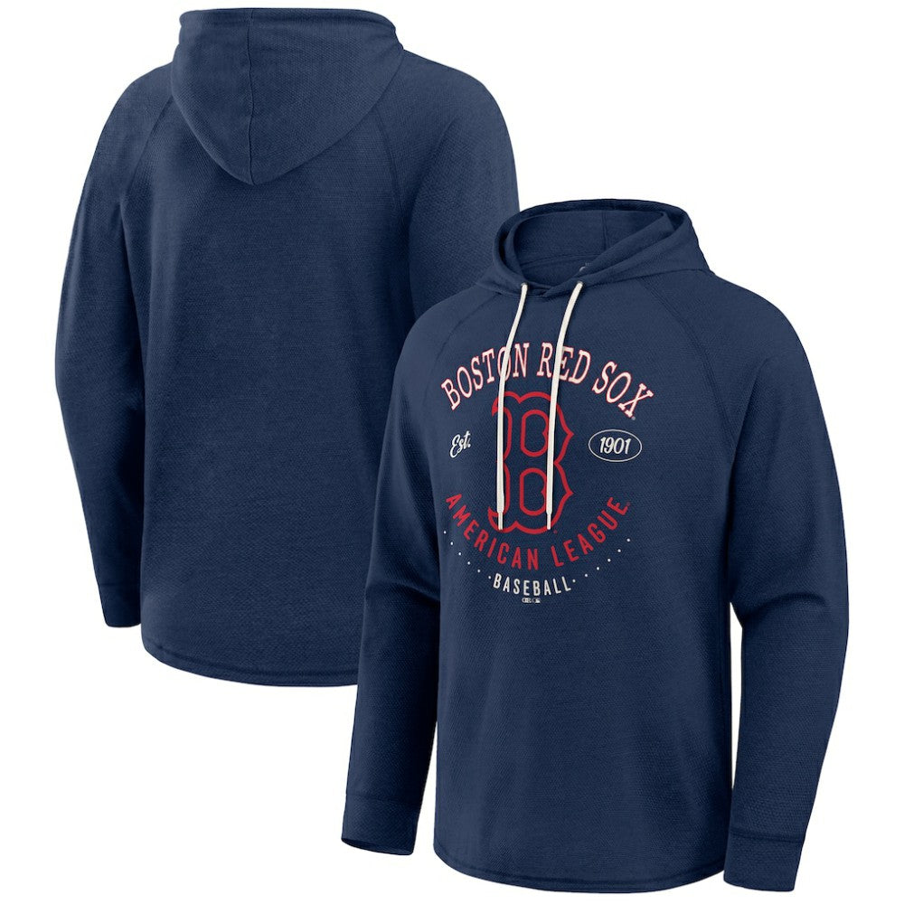 Boston Red Sox Darius Rucker Collection Raglan Hooded Long Sleeve T-Shirt Navy