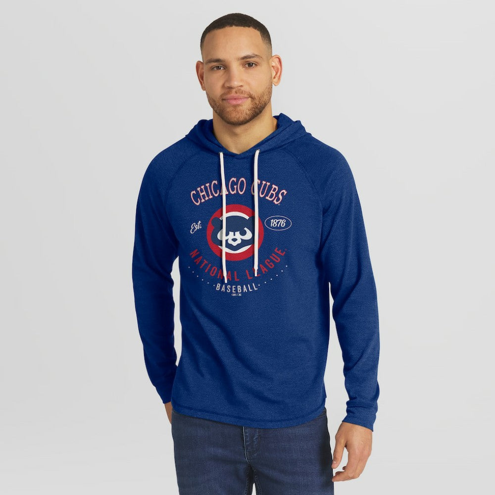 Chicago Cubs Darius Rucker Collection Raglan Hooded Long Sleeve T-Shirt Royal