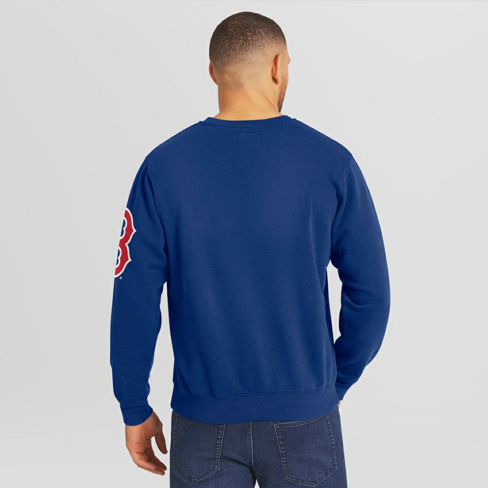 Boston Red Sox Darius Rucker Collection Washed Crew Neck Pullover Sweatshirt Navy