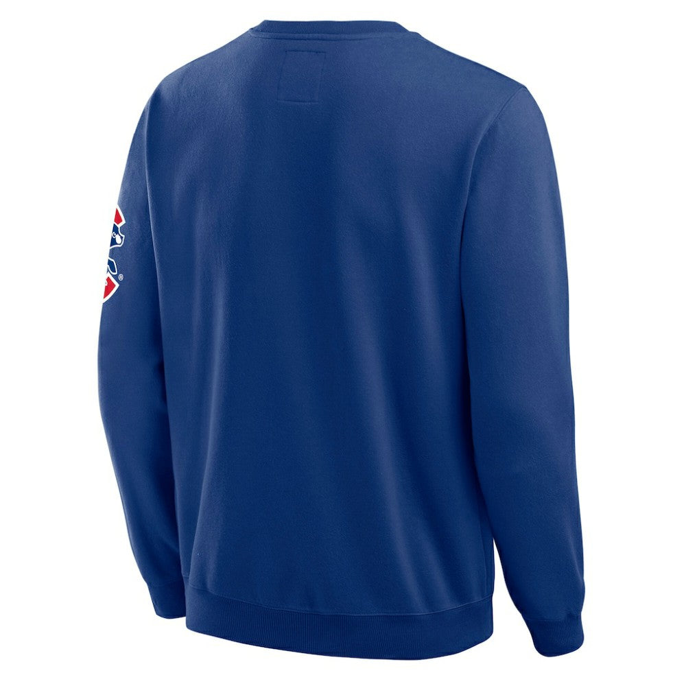 Chicago Cubs Darius Rucker Collection Washed Crew Neck Pullover Sweatshirt Royal
