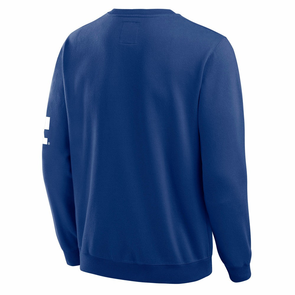 Los Angeles Dodgers Darius Rucker Collection Washed Crew Neck Pullover Sweatshirt Royal