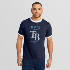 Tampa Bay Rays Darius Rucker Collection Washed Ringer T-Shirt Navy