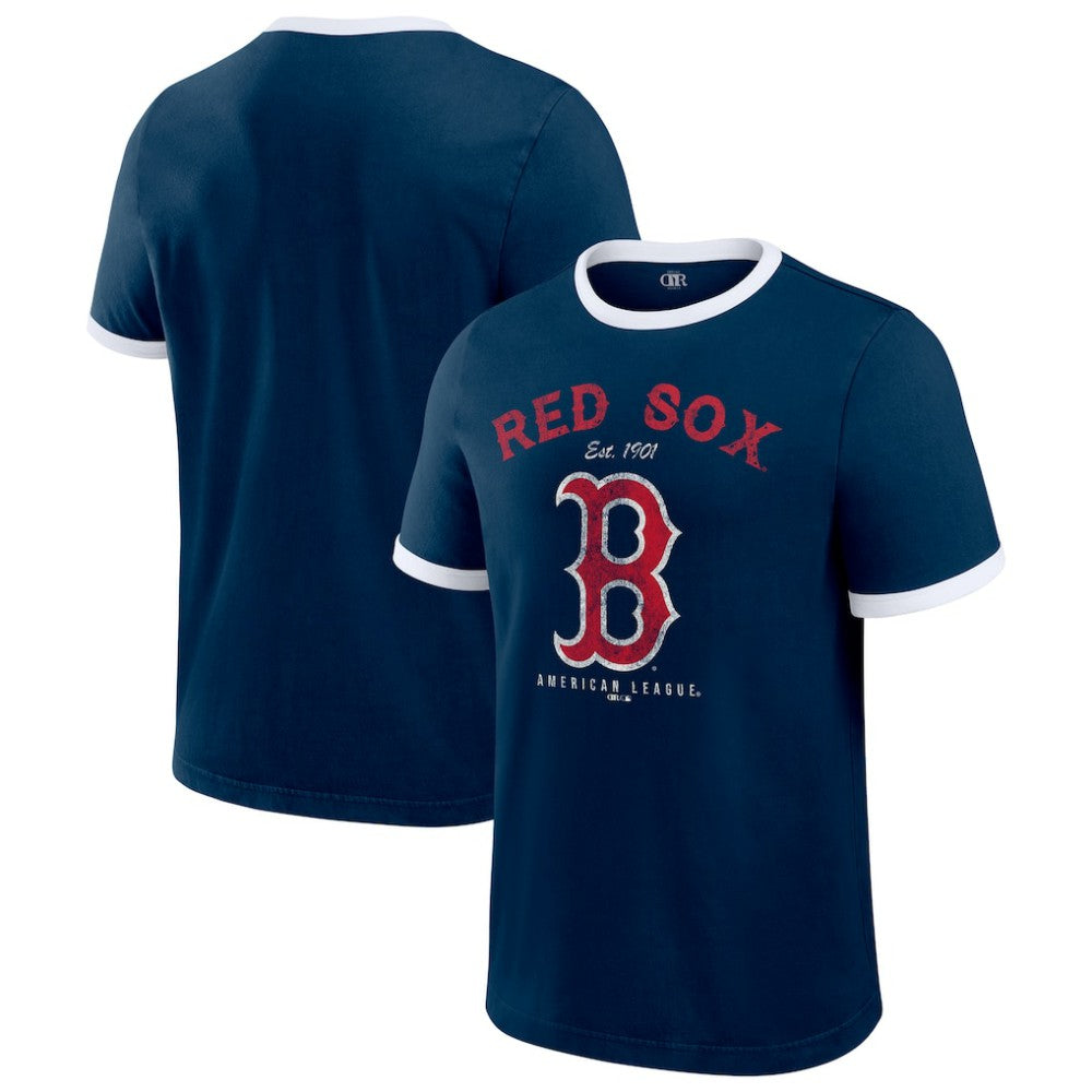 Boston Red Sox Darius Rucker Collection Washed Ringer T-Shirt Navy