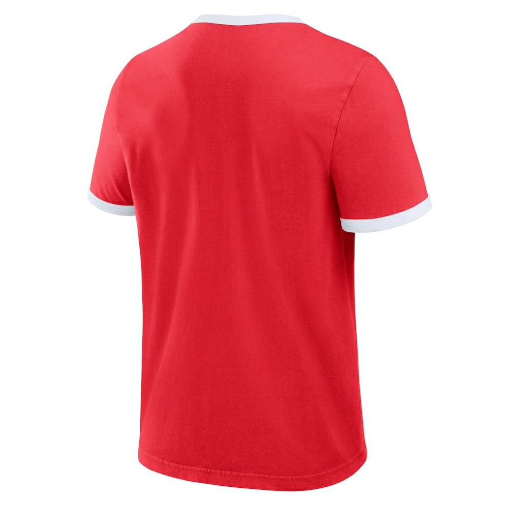 Philadelphia Phillies Darius Rucker Collection Washed Ringer T-Shirt Red