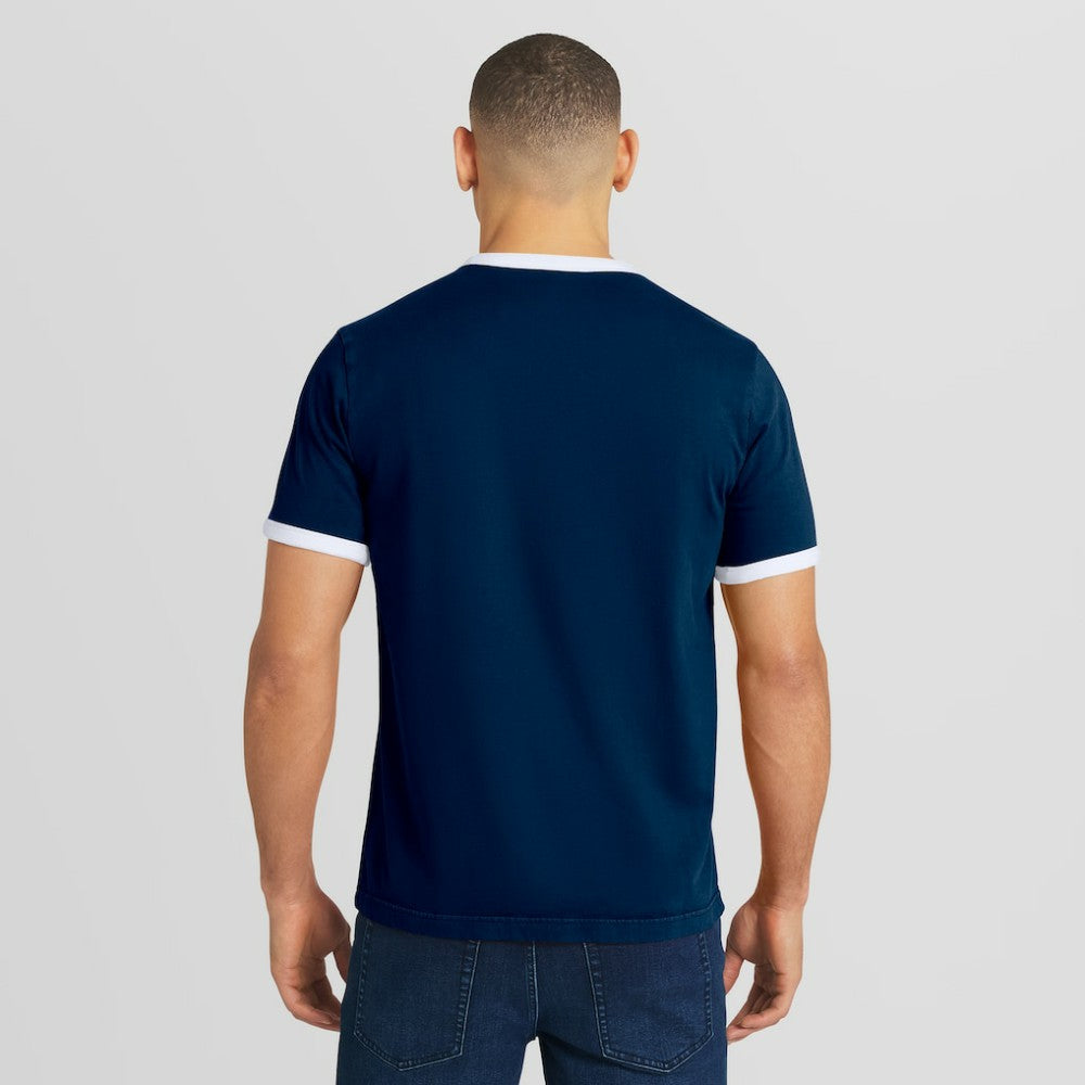 Seattle Mariners Darius Rucker Collection Washed Ringer T-Shirt Navy