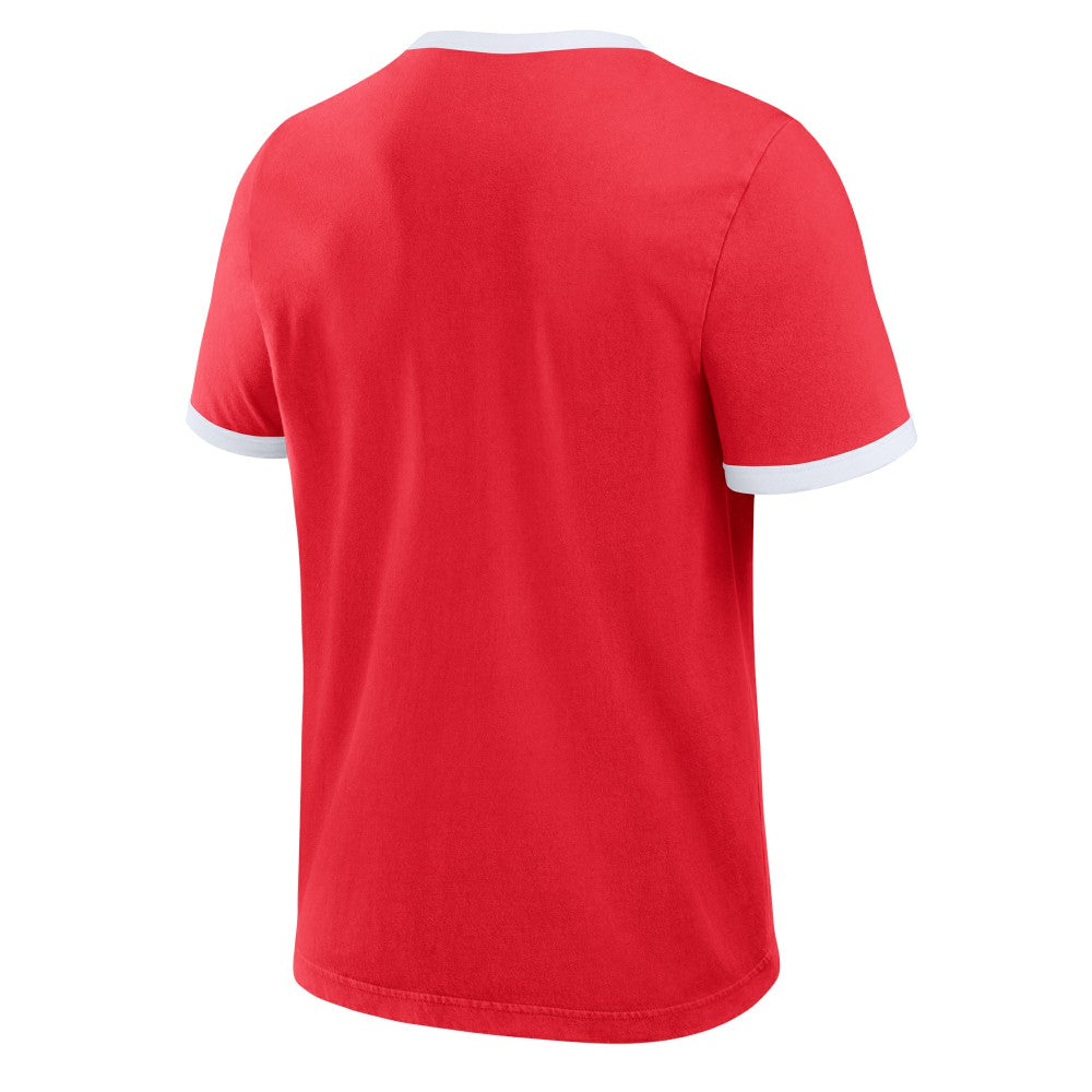 Cincinnati Reds Darius Rucker Collection Washed Ringer T-Shirt Red
