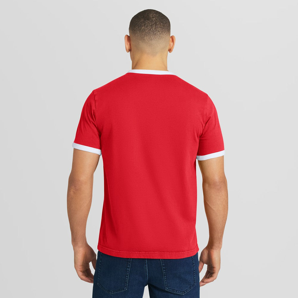 Cincinnati Reds Darius Rucker Collection Washed Ringer T-Shirt Red