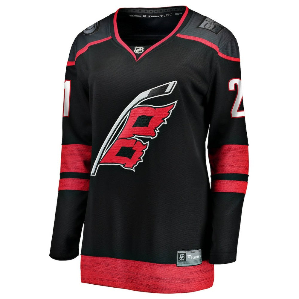 Alexander Nikishin Carolina Hurricanes Fanatics Women's Home Breakaway Jersey Black