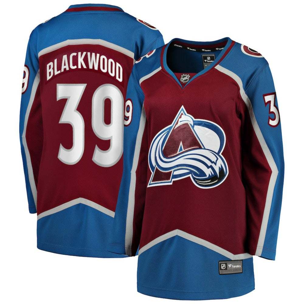 Mackenzie Blackwood Colorado Avalanche Fanatics Women's Home Breakaway Jersey Burgundy
