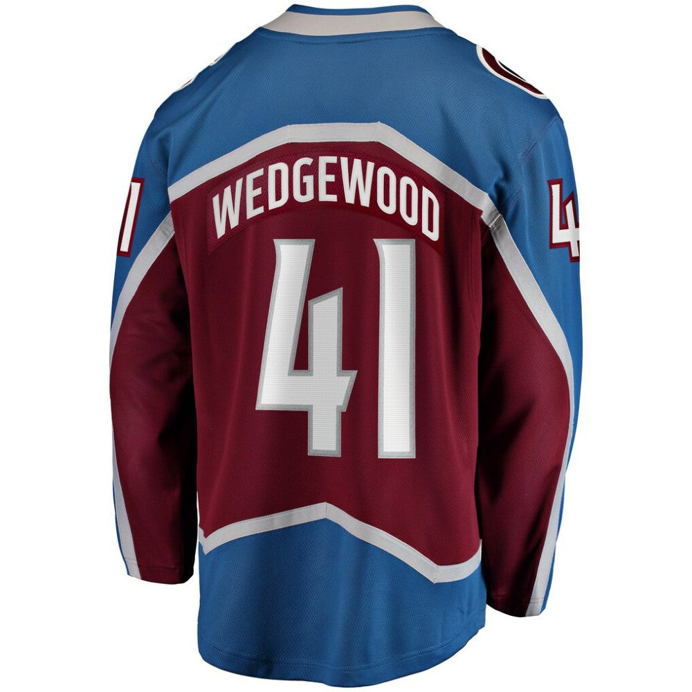 Scott Wedgewood Colorado Avalanche Fanatics Home Breakaway Jersey Burgundy