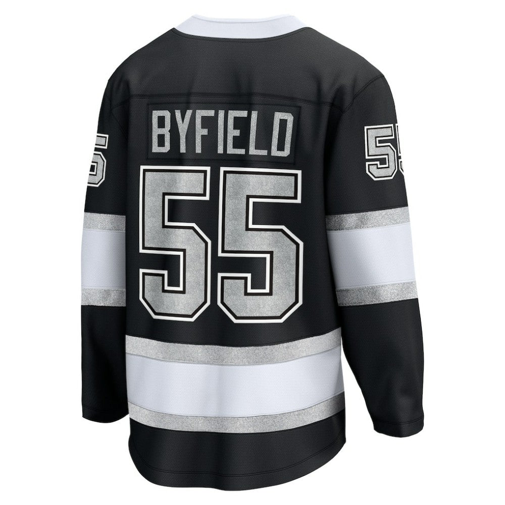 Quinton Byfield Los Angeles Kings Fanatics Home Breakaway Jersey Black