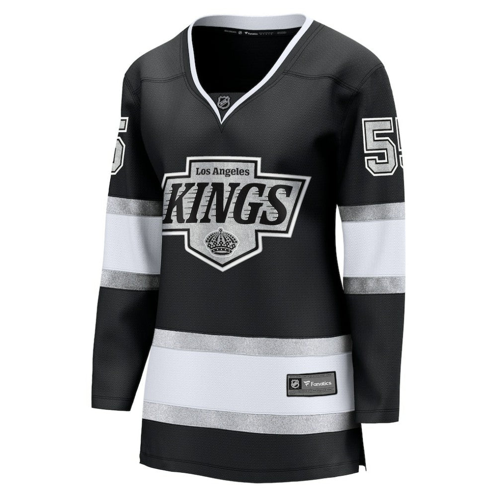Quinton Byfield Los Angeles Kings Fanatics Women's Home Breakaway Jersey Black