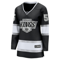 Quinton Byfield Los Angeles Kings Fanatics Women's Home Breakaway Jersey Black