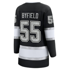 Quinton Byfield Los Angeles Kings Fanatics Women's Home Breakaway Jersey Black