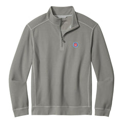 Chicago Cubs Tommy Bahama Montego Bay Half-Zip Sweatshirt Gray