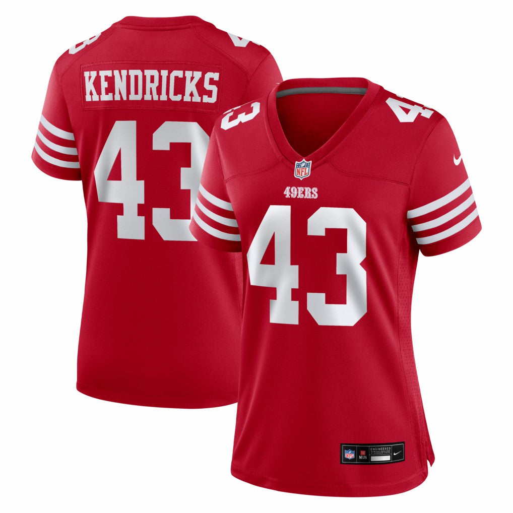 Eric Kendricks San Francisco 49ers Women's Game Jersey - Scarlet