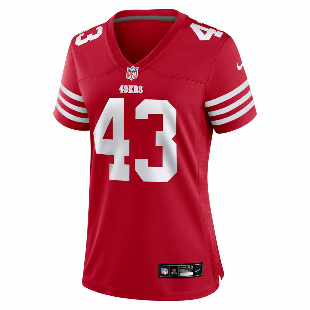 Eric Kendricks San Francisco 49ers Women's Game Jersey - Scarlet