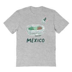 Mexico National Team Vive La Fete Youth Chilena Style T-Shirt Gray