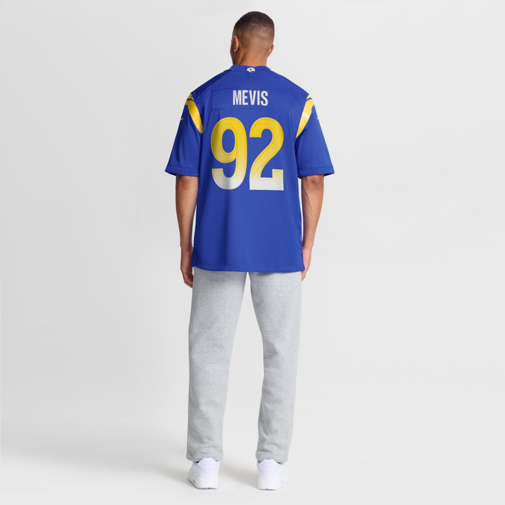 Harrison Mevis Los Angeles Rams Team Game Jersey - Royal