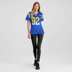 Harrison Mevis Los Angeles Rams Women's Team Game Jersey - Royal