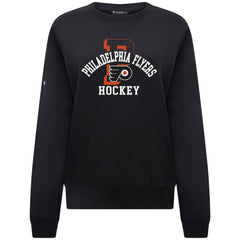 Philadelphia Flyers Levelwear Women's Yvette Limelight Big Letter Sweatshirt Black