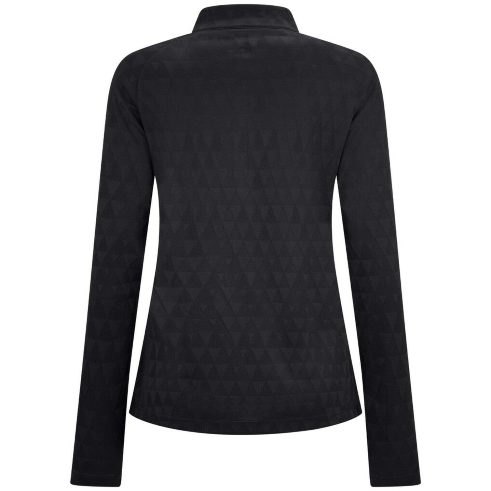 Florida Panthers Levelwear Women's Spike Raglan Quarter-Zip Top Black