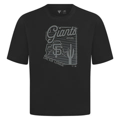 San Francisco Giants Levelwear Sunrise Luxe Signature Knit T-Shirt Black