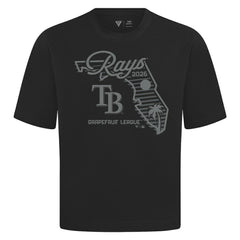 Tampa Bay Rays Levelwear Sunrise Luxe Signature Knit T-Shirt Black