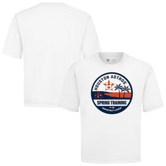 Houston Astros Levelwear Spring Training Badge Luxe Signature Knit T-Shirt White
