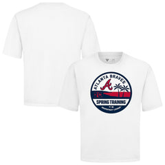Atlanta Braves Levelwear Spring Training Badge Luxe Signature Knit T-Shirt White