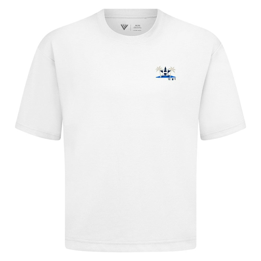 Houston Astros Levelwear  Luxe Signature Knit T-Shirt White