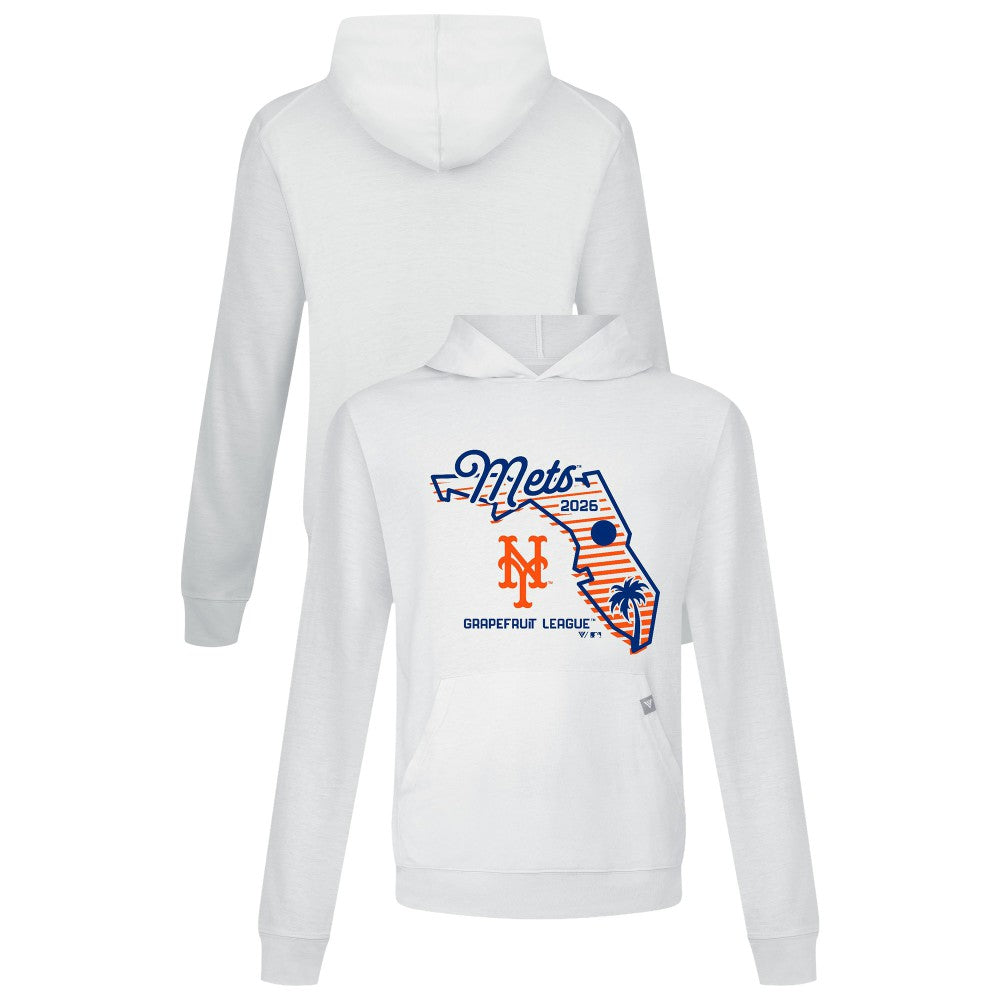 New York Mets Levelwear Sunrise Relay Hoodie White