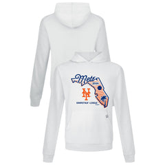 New York Mets Levelwear Sunrise Relay Hoodie White
