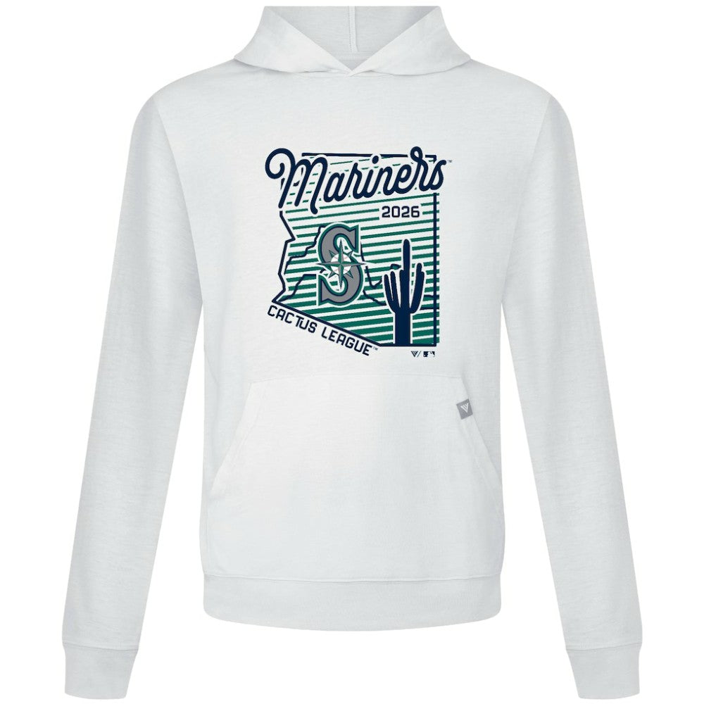 Seattle Mariners Levelwear Sunrise Relay Hoodie White