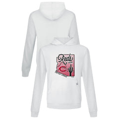 Cincinnati Reds Levelwear Sunrise Relay Hoodie White