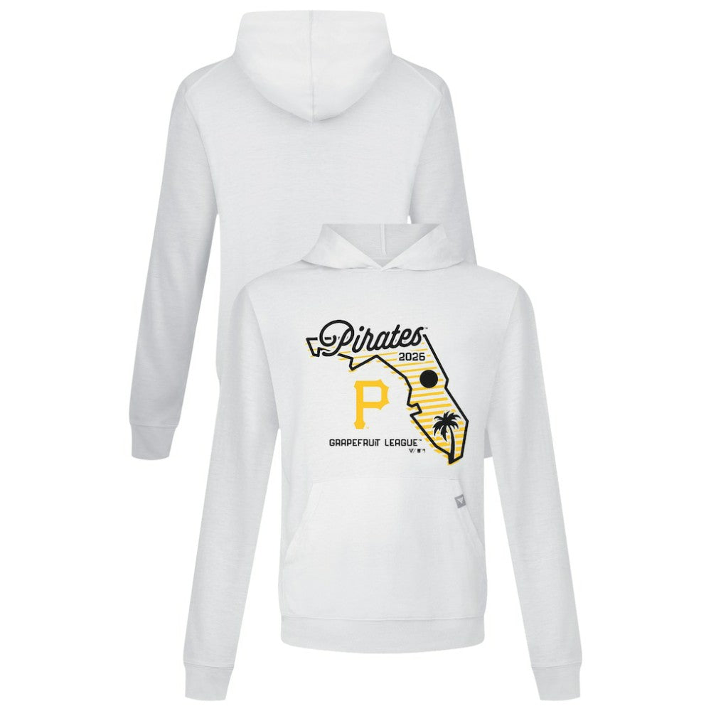 Pittsburgh Pirates Levelwear Sunrise Relay Hoodie White
