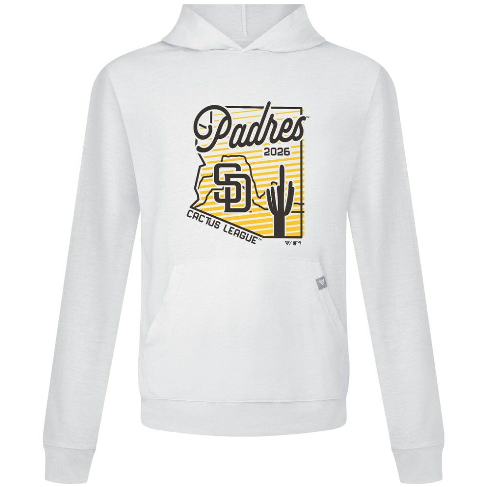 San Diego Padres Levelwear Sunrise Relay Hoodie White