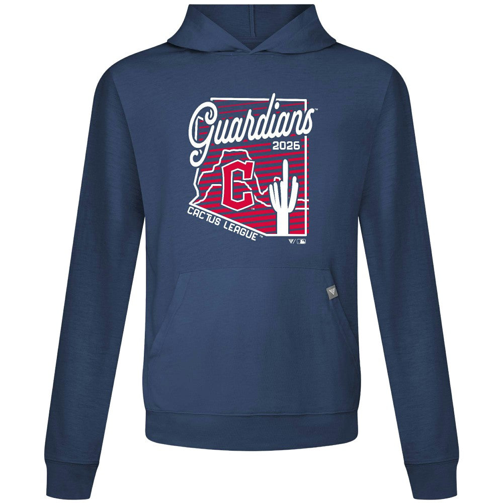 Cleveland Guardians Levelwear Sunrise Relay Hoodie Navy