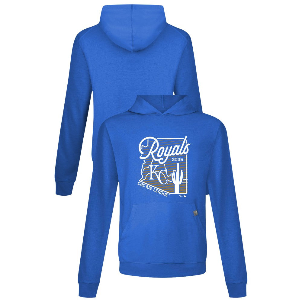 Kansas City Royals Levelwear Sunrise Relay Hoodie Royal