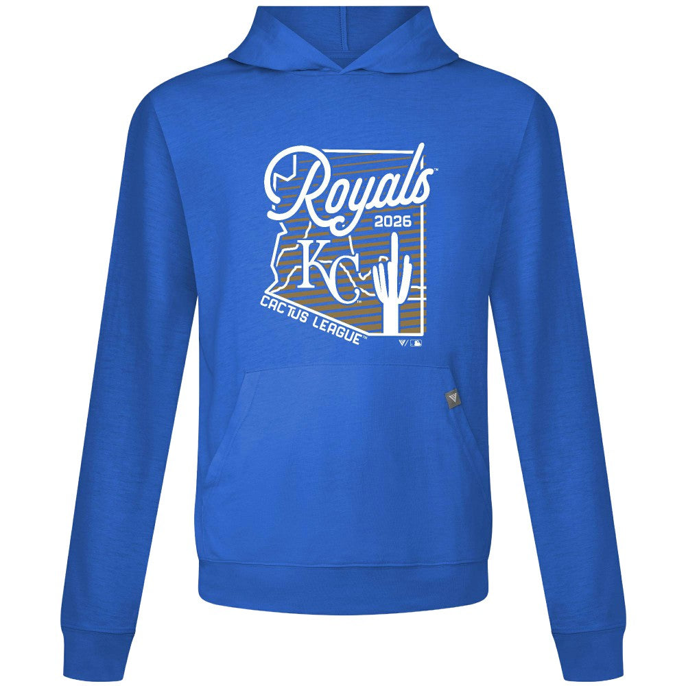 Kansas City Royals Levelwear Sunrise Relay Hoodie Royal