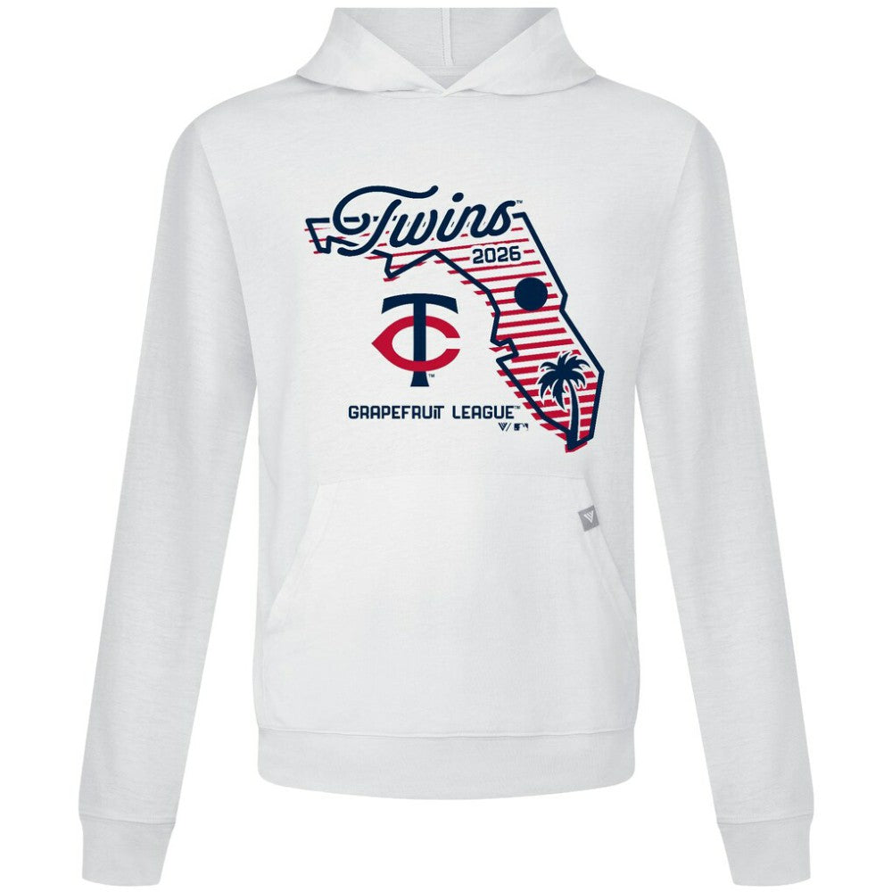 Minnesota Twins Levelwear Sunrise Relay Hoodie White