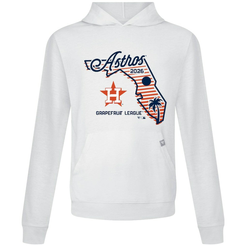 Houston Astros Levelwear Sunrise Relay Hoodie White