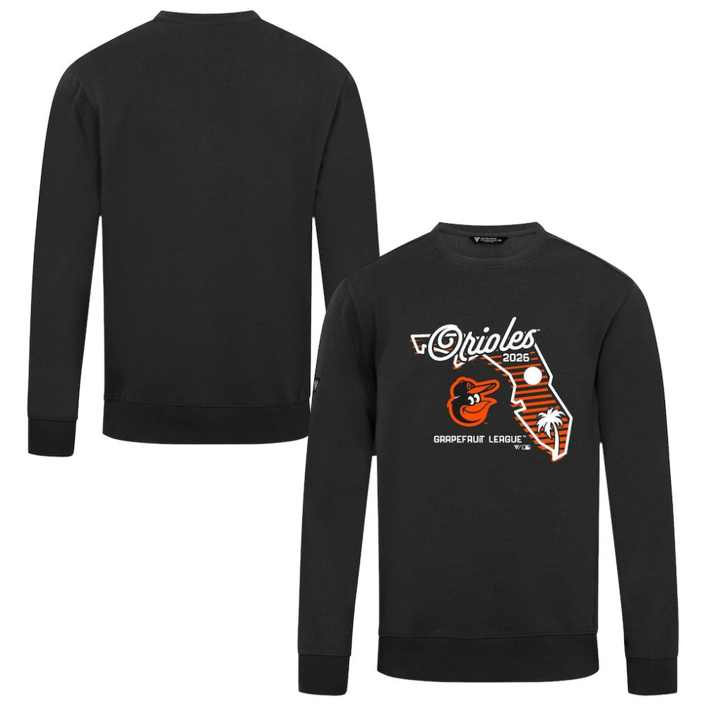 Baltimore Orioles Levelwear Zane Sunrise Sweatshirt Black