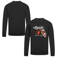 Baltimore Orioles Levelwear Zane Sunrise Sweatshirt Black