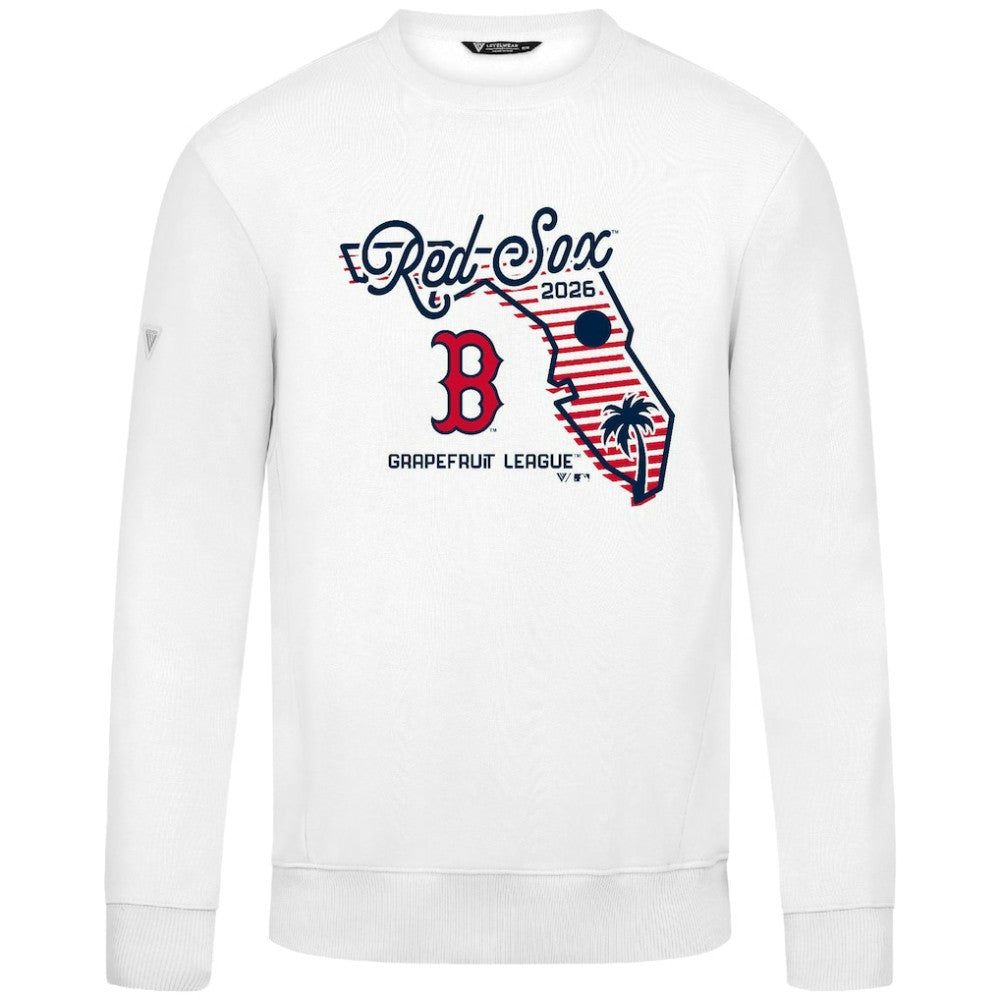 Boston Red Sox Levelwear Zane Sunrise Sweatshirt White