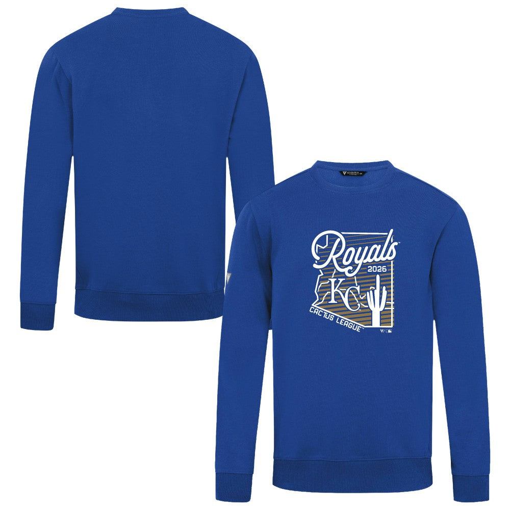 Kansas City Royals Levelwear Zane Sunrise Sweatshirt Royal