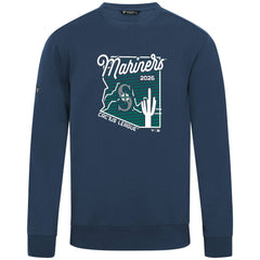 Seattle Mariners Levelwear Zane Sunrise Sweatshirt Navy