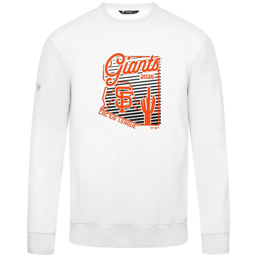 San Francisco Giants Levelwear Zane Sunrise Sweatshirt White